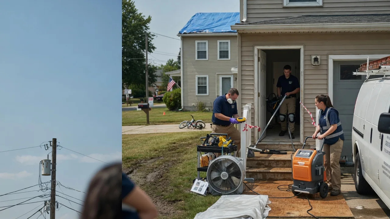 Water Damage Repair in Wedgefield, SC near me